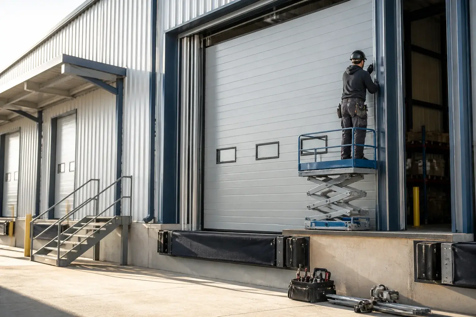 Commercial garage doors